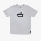 Camiseta mimaría hempworks color gris logo negro