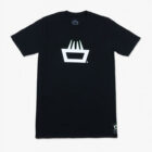 Camiseta mimaría hempworks classic color negro logo blanco